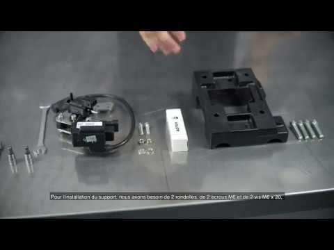 ROTAX MAX EVO - montage de la platine moteur et du support bobine