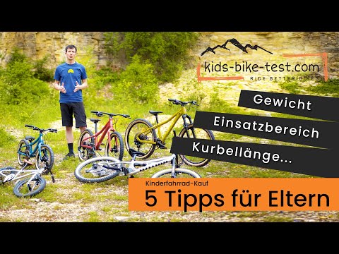 Kids' bike test: 5 tips before buying