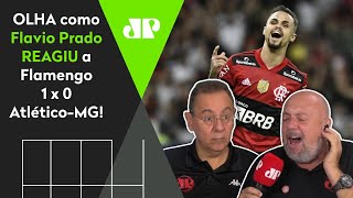 Vamos rir? Olha as reações de Flavio Prado a Flamengo 1 x 0 Atlético-MG