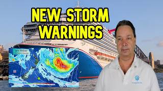CRUISE LINE WARNS ABOUT UPCOMING STORM