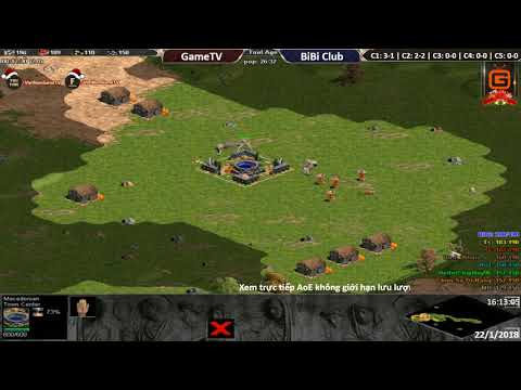 C2T5 | 4vs4 Random | GameTV vs BiBi Club | Ngày 22-01-2018