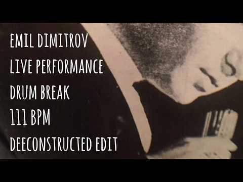 Emil Dimitrov - Live Performance Drum Break (111 BPM)