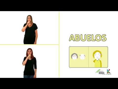 Cómo signar Abuelo en LSE