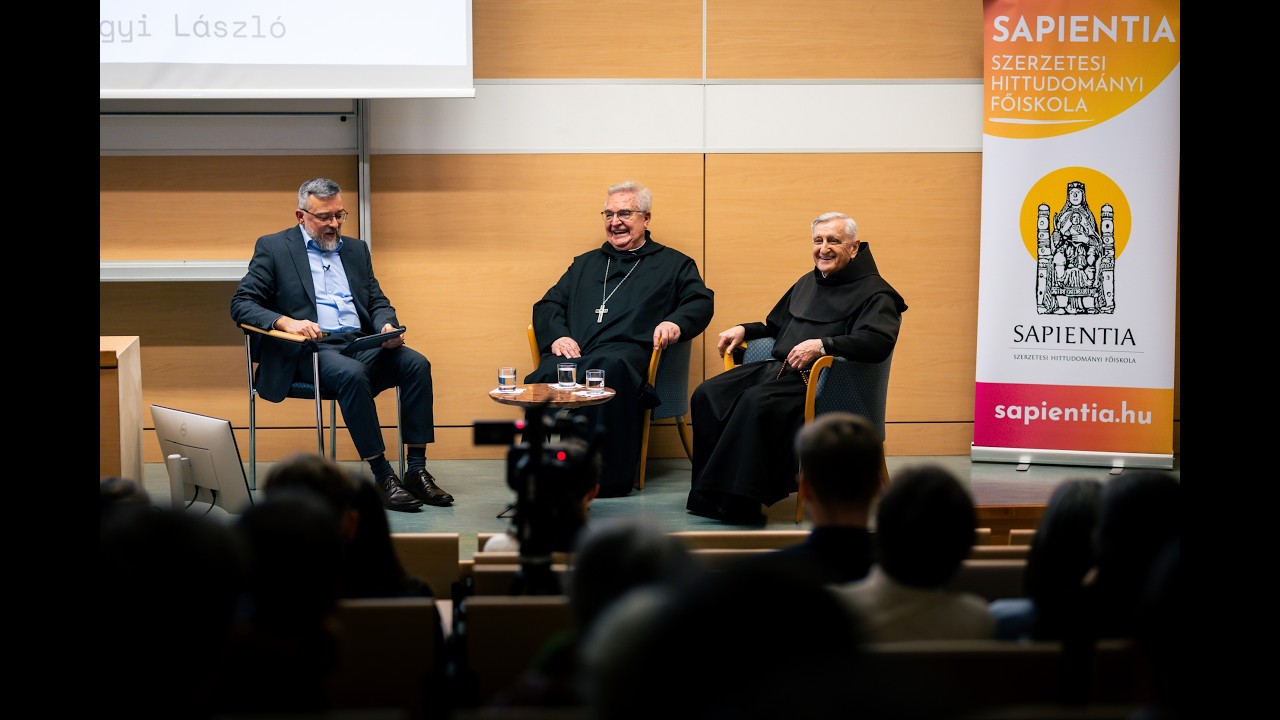 Párhuzamos életutak, 2×80 év bölcsessége – Barsi Balázs és Várszegi Asztrik a Sapientia Főiskolán