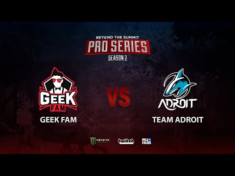 Geek Fam vs Team Adroit, BTS Pro Series Season 2: SEA, bo2, game 2 [Lex & 4ce]