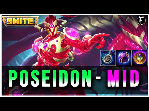 ¡EL CRACKEN NO DEJA SOBREVIVIENTES! | RANKED CONQUEST | POSEIDON - MID | SMITE 2023