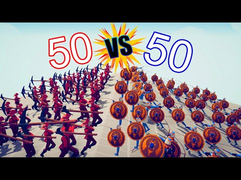 50 vs 50 MELEE TOURNAMENT | Totally Accurate Battle Simulator -TABS BOX
