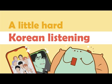 Korean listening practice: test your listening skill