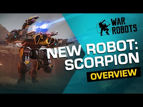 🦂 War Robots: SCORPION | NEW ROBOT Overview