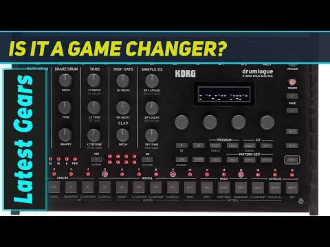 Korg Drumlogue: The Ultimate Hybrid Drum Machine