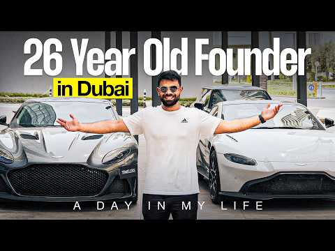 A day in the life of a 26-year-old Entrepreneur in Dubai | Living expenses and benefits