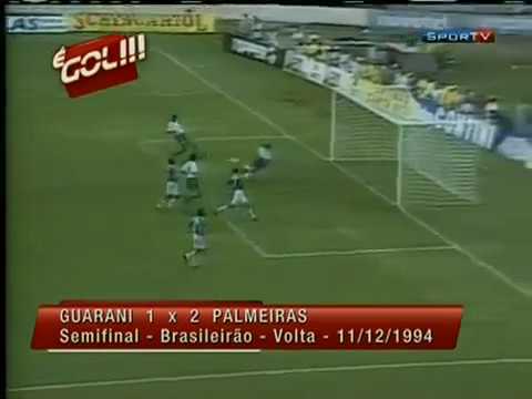Guarani 1x2 Palmeiras - Campeonato Brasileiro 1994