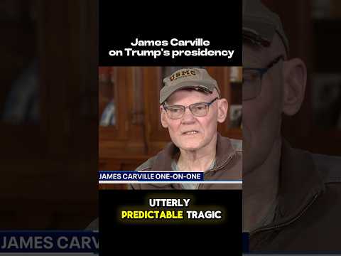 Carville on Trump: Utterly Predictable #trump #president #democrat #california #politics #breaking