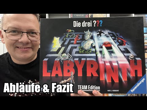 Die drei ??? Labyrinth - kooperative Team Edition (Ravensburger) Spiel ab 8 Jahren