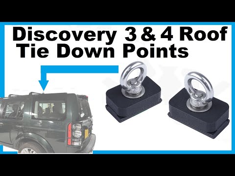 Land Rover Discovery 3 / 4 Roof Rack Rail Tie Down Lashing Points
