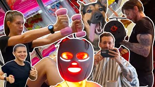 A Regular Saturday | Fancy Haircuts, Keeping Fit, Cleaning and Shopping for Pick & Mix