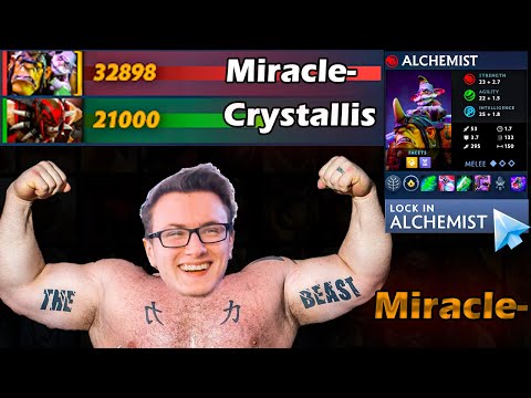 MIRACLE- shows why Alchemist is his BEST HERO OF 7.37 PATCH 🔥