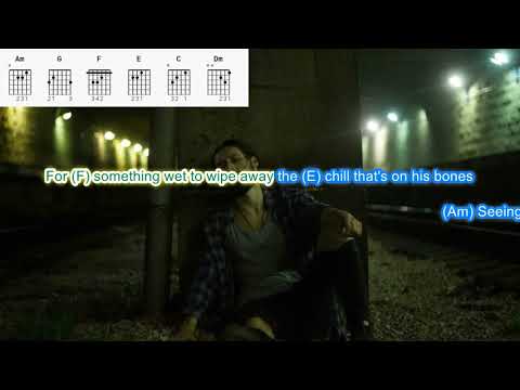 Casey's last ride by Kris Kristofferson play along with scrolling guitar chords and lyrics