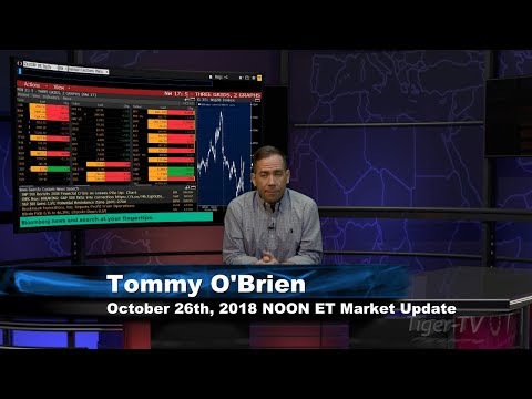 October 26th NOON ET Market Update with Tommy O'Brien on TFNN