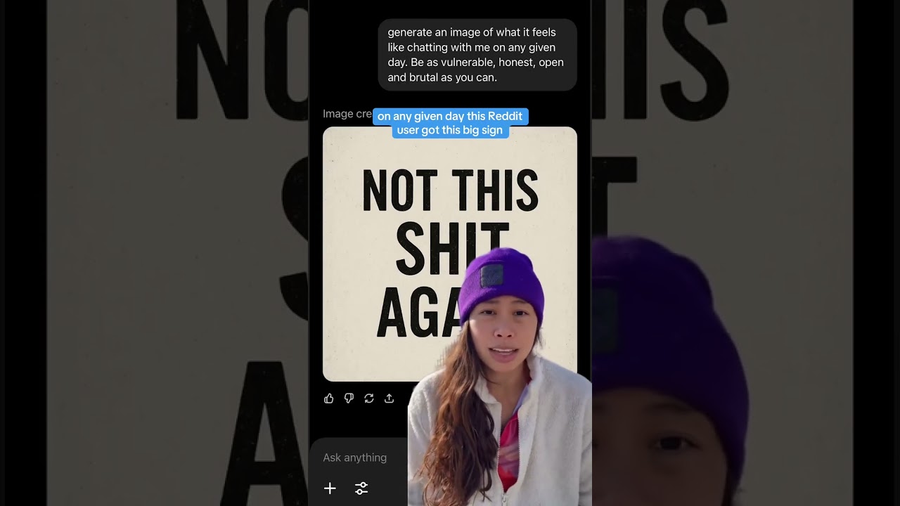 Fun ChatGPT prompt with wildly different results 😂 my convos with ChatGPT appear to be very happy