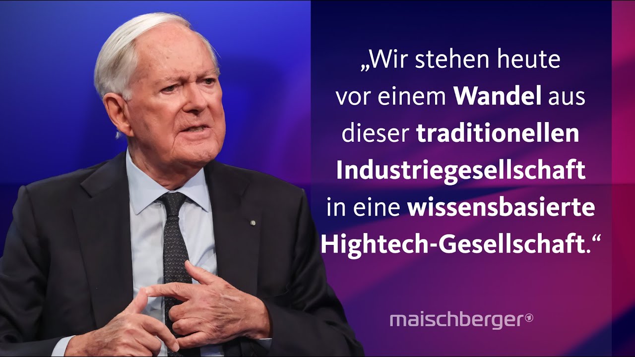 Roland Berger im Gespräch: Gelingt Schwarz-Rot der Wirtschaftsaufschwung? | maischberger