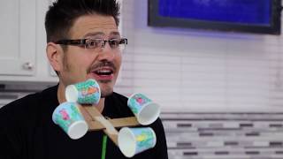 DIY Anemometer (measure wind speed) - 1 Minute Science