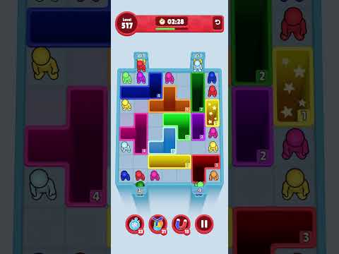 Drop Away Level 517 | Very Hard Level #dropaway #dropawaylevel