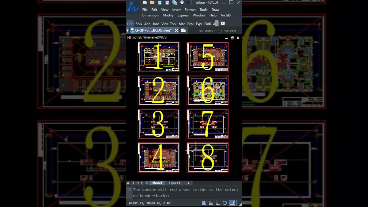 ZWCAD Smart Plot #zwcad #caddesign