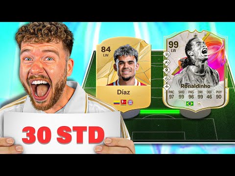 15-0 WEEKEND LEAGUE!? 🔥 ich VERBESSERE 30 STUNDEN den FC 25 ACCOUNT eines ABONNENTEN