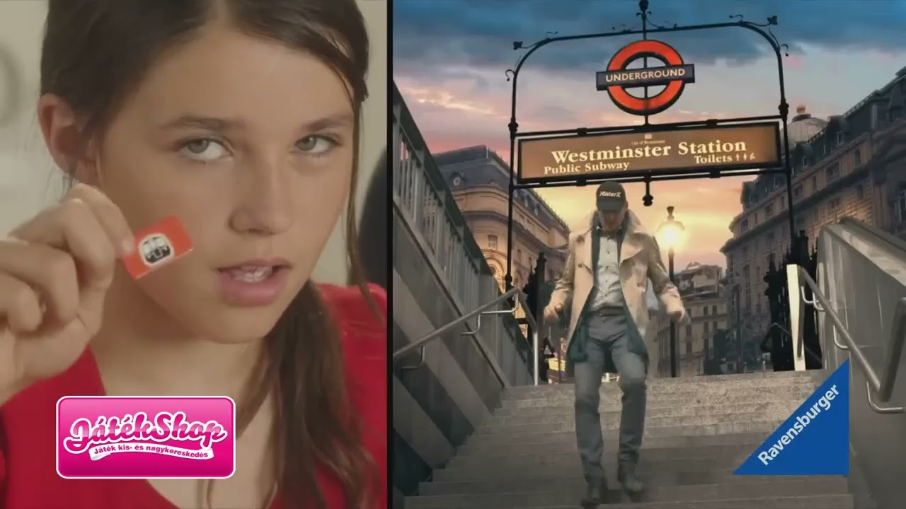 Scotland Yard társasjáték - Sherlock Holmes kiadás - Ravensburger videó