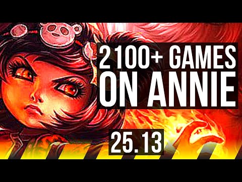 ANNIE & Blitzcrank vs LUX & Lulu (ADC) | 2100+ games | NA Master | 25.13