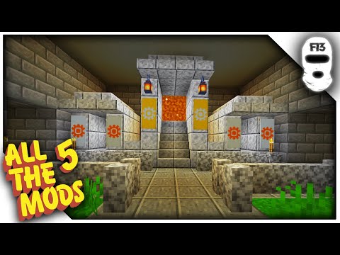 EXPLORING OUR FIRST DIMENSIONAL DUNGEON! THIS IS FUN! Minecraft 1.15 [All the Mods 5 E23]
