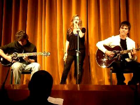 Tears in Heaven Acoustic Cover at The ACS Christmas Concert 2009 by Icy Gang.AVI