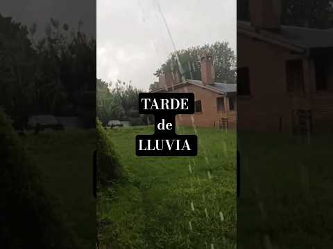 Tarde de lluvia ☔️ en Marcos Paz #lluvia