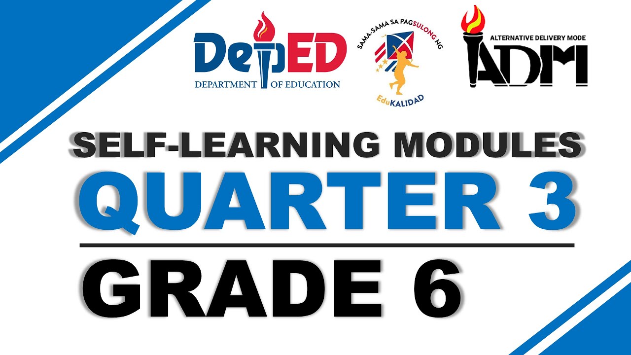 Quarter 3 - Grade 6 (SLM) Self-Learning Modules