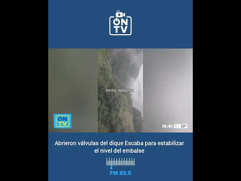 Abrieron válvulas del dique Escaba para estabilizar el nivel del embalse