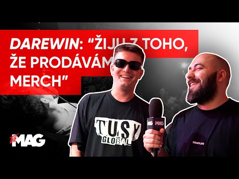 DAREWIN: “ŽIJU Z TOHO, ŽE PRODÁVÁM MERCH“ - Schyzo x Darewin Tour Praha
