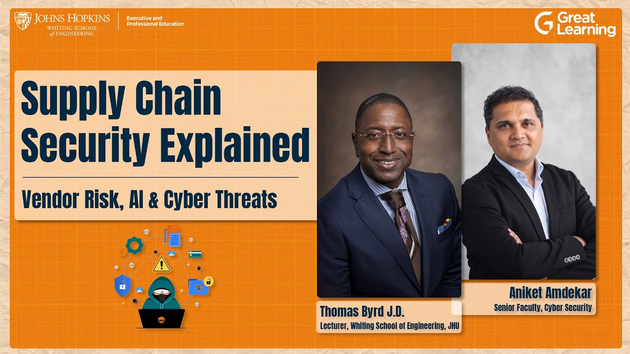 Supply Chain Security Explained | Vendor Risk, AI & Cyber Threats w/ Dr.  Byrd X Aniket | Ep 5