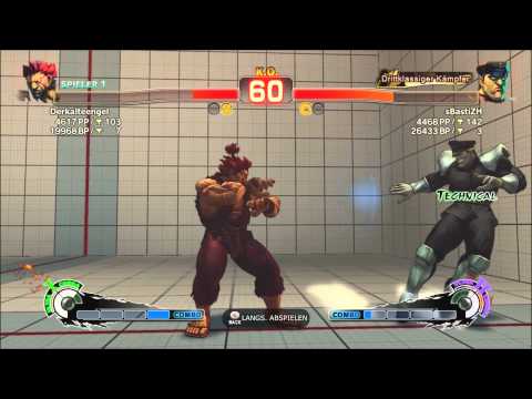 SSF4 AE Derkalteengel (Akuma) vs. sBastiZH (Bison) Ranked Matches