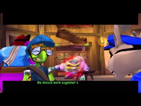Sly Cooper: HD Collection - Let's Play Sly 3 Honor Among Thieves Part 10 - Bar Fight
