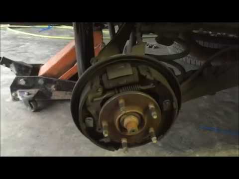 2002 Mazda Tribute Rear Brakes Replacement, Easy