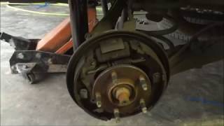 2002 Mazda Tribute Rear Brakes Replacement, Easy