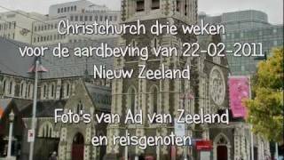 preview picture of video 'Christchurch 3 weeks before the earthquake of 22-02-2011 New Zealand'