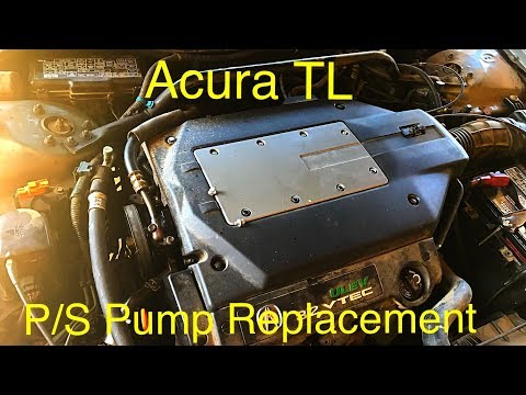 Acura TL Steering Pump Replacement (Fast and Easy)