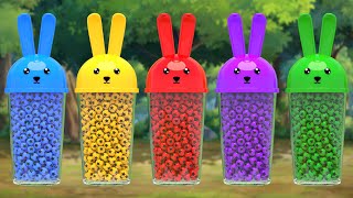 Surprise Color bottle | Johny Johny Yes Papa &amp; Skip to My lou | Nursery Rhymes &amp; Kids Songs