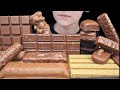 ASMR Chocolate Candy Bars Snickers Ritter Sport Honey Salt Almond KitKat Mocha Duo Twix Reese S