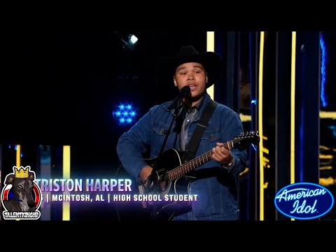 Triston Harper Wrapped Up In Jesus Full Performance | American Idol 2024 Hollywood Day 1 Solo's S22