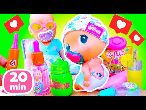 Baby Born Puppen Videos für Kinder auf dem Kanal Baby Puppen - 4 Folgen am Stück