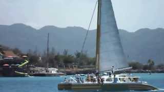 preview picture of video 'Falmouth Jamaica , Private Catamarans boat Tours falmouth Jamaica , Cruise'