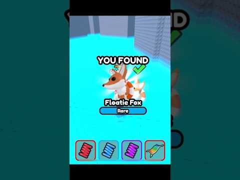Find the Foxes: Floatie Fox #roblox #gaming #youtubeshorts #fox #floaties #shorts